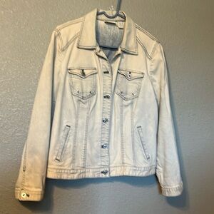 Chico's brand women’s denim jacket